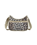 LeSportsac Flaxen Leopard Classic Hobo Crossbody Bag Abstract Modern Leo... - €73,95 EUR