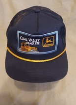 John Deere Coal Valley Demo Site K Product Mesh Snapback Cap Trucker Hat... - $32.71