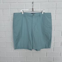 CHAPS Shorts Mens 42 Stretch Teal Preppy Casual Summer  - $17.63