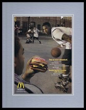 2004 McDonald&#39;s Double Quarter Pounder Framed 11x14 ORIGINAL Advertisement - $34.64