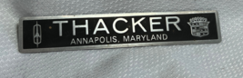 Thacker Annapolis , Maryland Oldsmobile Cadillac Vtg Metal Dealer Vehicl... - $29.95