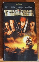 Pirates of the Caribbean The Curse of the Black Pearl VHS Johnny Depp  - £1.57 GBP