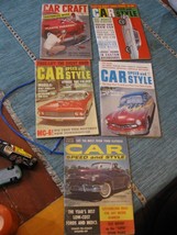 Vintage LOT of 5 Car Speed &amp; Style Magazine volume 1 #2 January April 1961 - £24.29 GBP