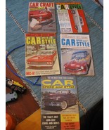 Vintage LOT of 5 Car Speed &amp; Style Magazine volume 1 #2 January April 1961 - $577.42 MXN