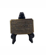 1982 The Great Chicago American Buckle LIMITED EDITON Southern Outdoors ... - $14.80