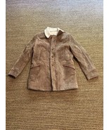 Winterclad of Oxford Western Cut Leather Shearling Jacket Men’s Md - $203.09 CAD