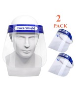 Tektrum Reusable Safety Face Shield for Face Eye Head Protection (2 Pack) - £7.13 GBP
