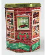 VINTAGE 1993 Andes Candies Chocolate Mints Tin Cannister  - £11.59 GBP