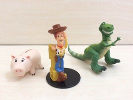 Disney Woody, Rex, Hamm Figure from Toy Story. Rare Collection - £14.22 GBP