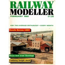 Railway Modeller Magazine February 1989  mbox2351 South Devon 1885 - £3.86 GBP
