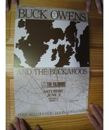 Buck Owens and the Buckaroos Fillmore Poster Road Card June 3, 1989-
sho... - $123.46 CAD