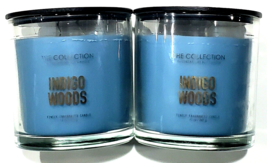 2 Pack The Collection Chesapeake Bay Candle Indigo Woods Fine Fragrance ... - £33.56 GBP