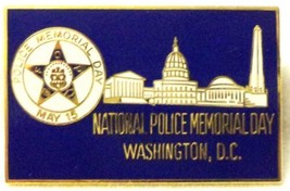 Police Pin National Police Memorial Day Washington DC May 15 - £11.35 GBP