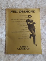Neil Diamond Early Classics Sheet Music 1978 12 Songs Piano Guitar SC - £9.86 GBP