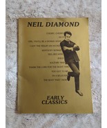 Neil Diamond Early Classics Sheet Music 1978 12 Songs Piano Guitar SC - $12.34