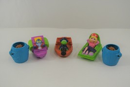 McDonald&#39;s Muppet Treasure Island Lot of 5 Happy Meal Toys 1995 Complete Set VG! - £11.59 GBP