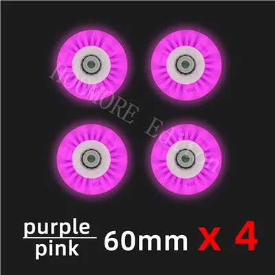 Kids Roller Skates LED Wheel Shine Flash Inline Skating Tyre Bright Rodas Magnet - $170.47