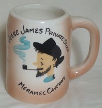 Jesse James Coffee MUG Vintage Hand Painted Private Stock Stoneware Tea - $444.81 MXN