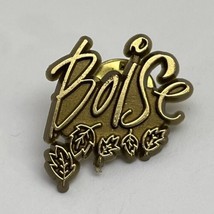 Boise Idaho City State Souvenir Tourism Plastic Lapel Hat Pin Pinback - $4.95