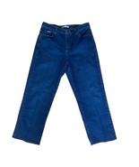 Lee Womens Relaxed Cropped Straight Leg Jeans At The Waist Size 10 32&quot; x26&quot; - $15.81