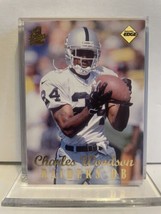 1998 Collectors Edge 1st Place #227 Charles Woodson Rc Wolverines Raiders HOF - £3.37 GBP