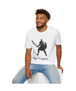 Unisex Page Knights T-Shirt – Ebony Flame Legacy Graphic Tee - $662.50 MXN