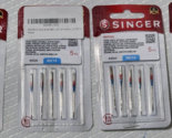 SINGER Universal 2020 Sewing Machine Needles - Size 90/14 (4-Pack, 20ct) - £10.27 GBP