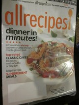 Allrecipes All Recipes Magazine April May 2015 Dinner In Minutes Classic Cakes N - £7.85 GBP