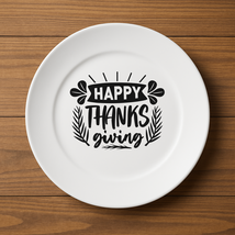 Happy Thanksgiving Plate - $14.98+