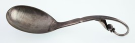 Georg Jensen Sterlingsilber Marmelade Löffel Pod Muster Schön Patiniert - $3,723.04 MXN