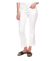 MICHAEL MICHAEL KORS Women&#39;s Selma Button-Fly Cropped Jeans Gold Buttons... - $44.95