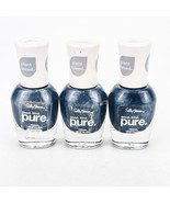 Sally Hansen Good Kind Pure Nail Polish Vegan 400 Lava Rocks Lot of 3 - $15.47