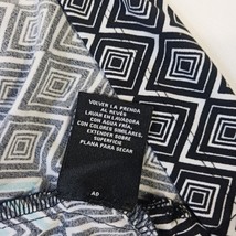 Nue Options Women’s Green/Black Geometric 3/4 Sleeve Blouse Size 2X Chest 52" image 5