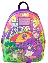 New Disney Parks 2024 Epcot Food &amp; Wine Festival Figment Backpack Loungefly - £62.29 GBP