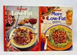 2 Sunset Books: Low-Fat Cook Book - More Low-Fat Recipes (Paperback) - $14.95
