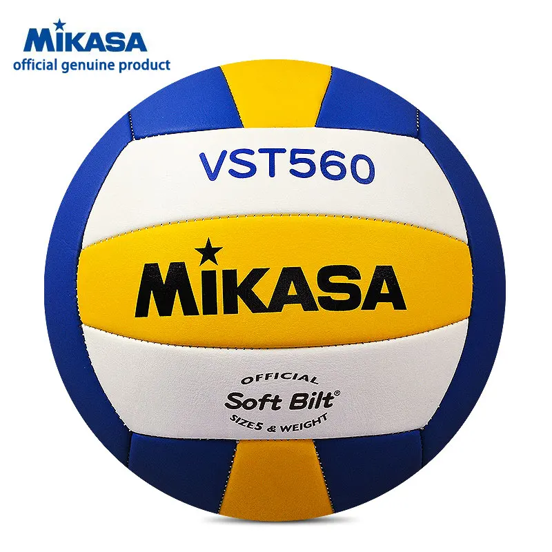  Mikasa Volleyball VST560 Soft Size 5  Volleyball Indoor Competition Training Ba - £136.59 GBP