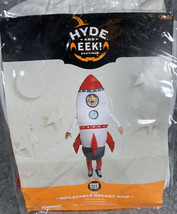 Child Boys Girls Hyde &amp; Eek Inflatable Rocket Ship Costume Osfm Nwt Blow Up - £14.15 GBP