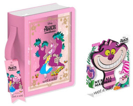 Wet N Wild Alice In Wonderland Storybook Make up Bag + Cheshire Cat Hand Mirror - £47.28 GBP