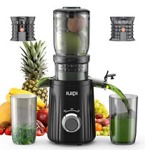 Fit Whole Fruit and Vegetable Slow Masticating Juicer Machines - £275.99 GBP