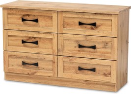 Baxton Studio Colburn Dressers, Oak Brown - £235.06 GBP