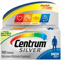 Centrum Silver Men 50+ Multivitamin/Multimineral Tablets 100 CT..+ - £20.89 GBP