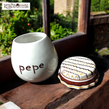 Barattolo pepe in pregiata ceramica d&#39;Este dipinto a mano artistico da... - $414.97 MXN