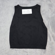 Free People Shirt Womens Small Black Intimately Sleeveless Casual Cropped Top - £18.18 GBP