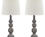 Signature Design by Ashley Mair Rustic Farmhouse Poly Table Lamp 2 Count... - $118.99