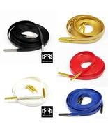 Luxury Synthetic Leather Flat Shoe Laces For Air AJ Jordan Max Force 1 B... - $1,371.96 MXN
