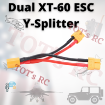 Dual ESC to Battery Y-Splitter XT60 - $65.24 MXN