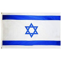 Israeli Israel Flag 3x5ft Jewish Zion Israeli Star David Man Cave Country Jew #1 - £3.96 GBP