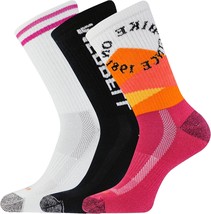 Merrell Men&#39;S And Women&#39;S Recycled Everyday Socks-3 Pair Pack-Repreve Mesh - £27.70 GBP