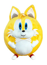 Sonic The Hedgehog Tails 11&quot; Ball Plush Doll Sega Licensed NEW WITH TAGS - £14.12 GBP
