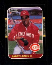 1987 Donruss #492 Barry Larkin Nmmt (Rc) Reds Hof *AZ4835 - £6.16 GBP